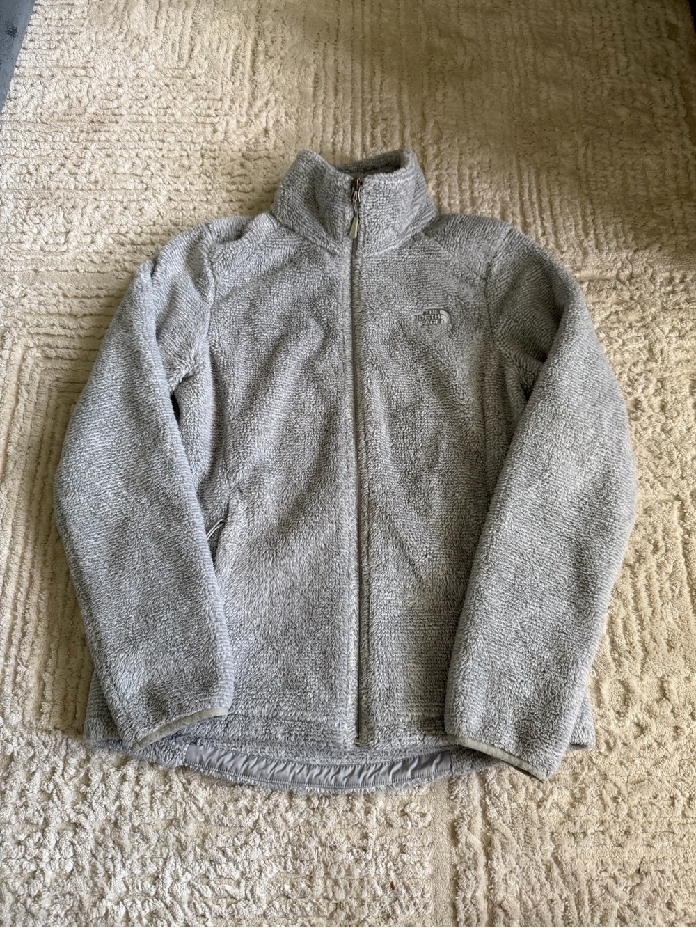 The North Face Osito Grey fleece jacket